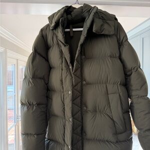 lululemon athletica Green Puffer Jacket